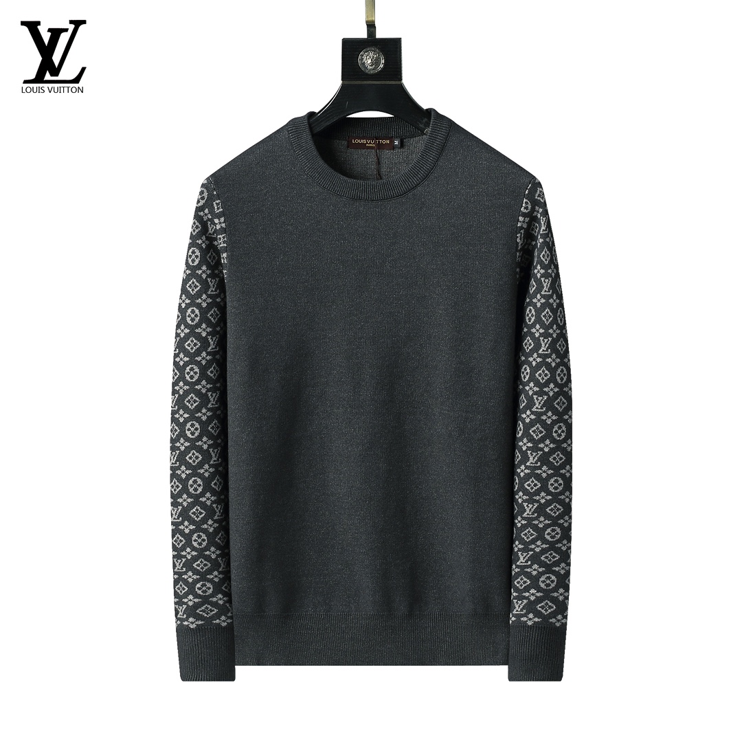 Louis Vuitton Clothing Sweatshirts Men Cotton Fashion