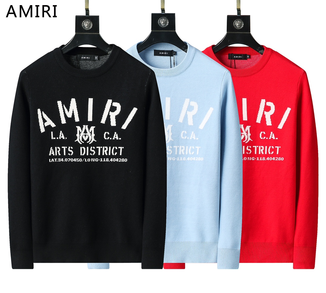 Amiri Clothing Sweatshirts Wool