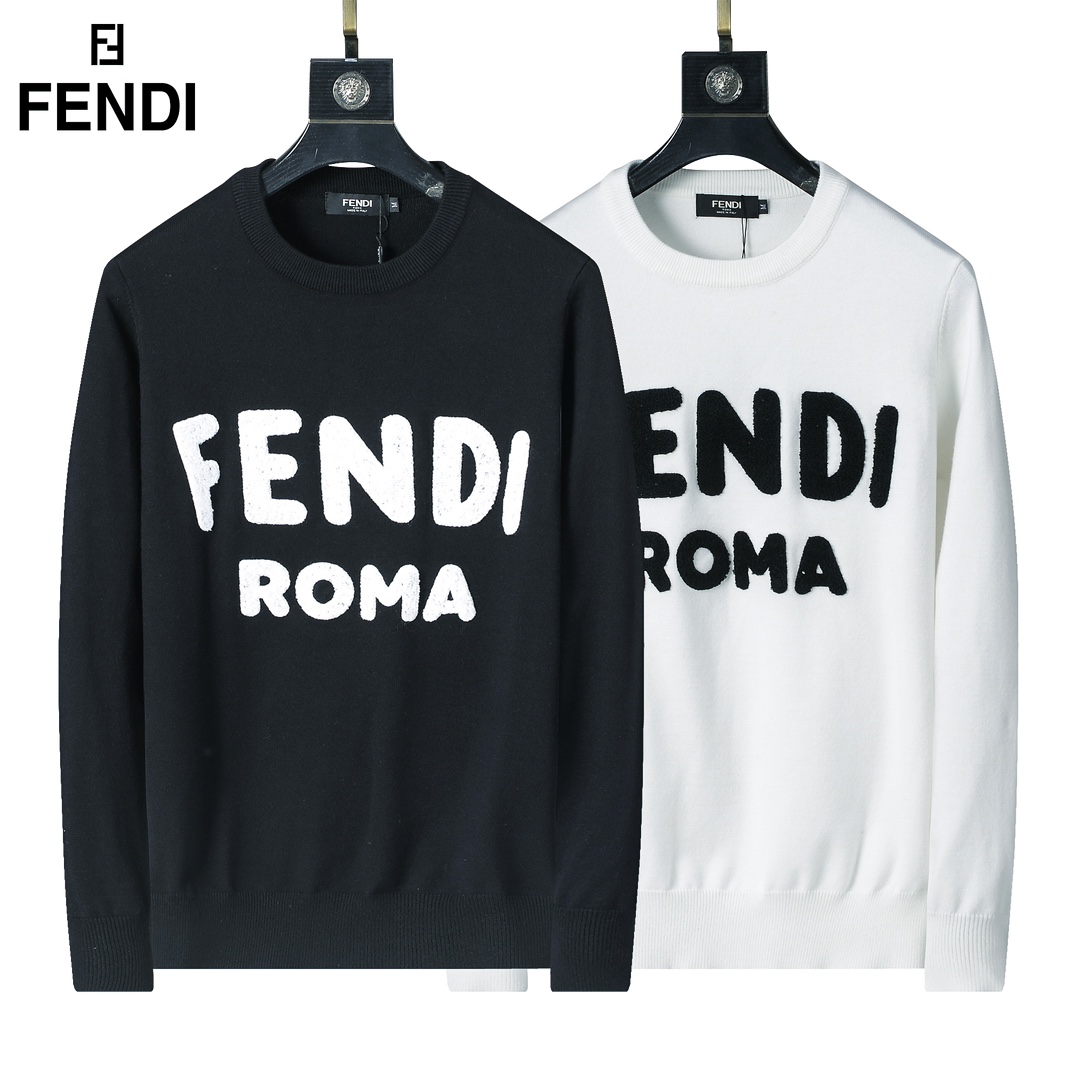 Fendi Clothing Sweatshirts Wool