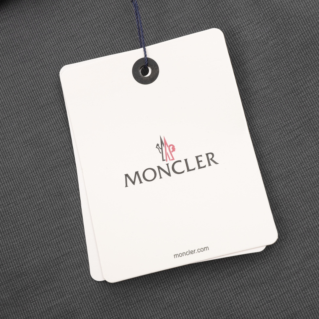 Moncler蒙口 侧边织带徽标长裤 品牌logo徽标刺绣