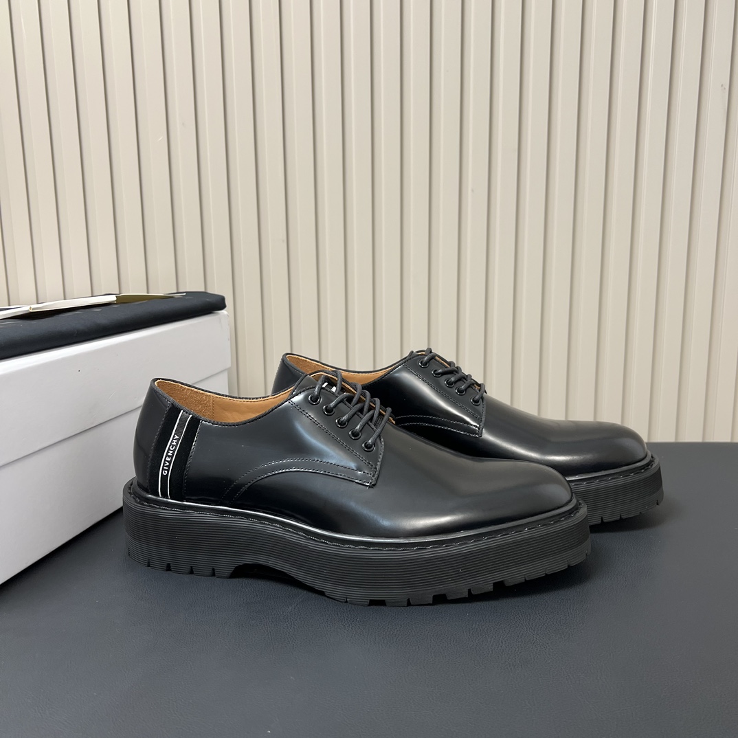 Givenchy Haute Couture Classic Luxury Leather Shoe Loafer Shoes Ref 2