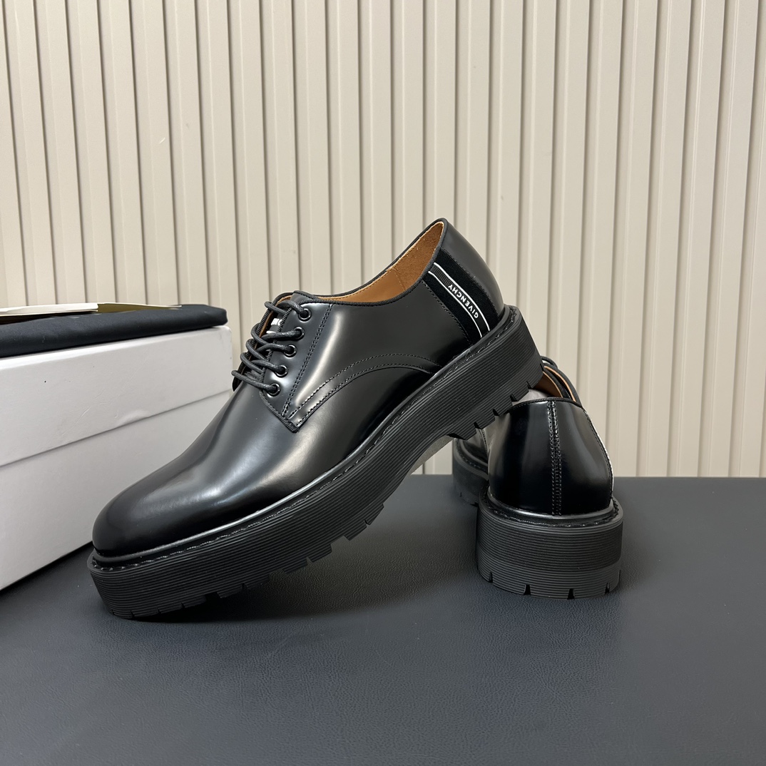 Givenchy Haute Couture Classic Luxury Leather Shoe Loafer Shoes Ref 7