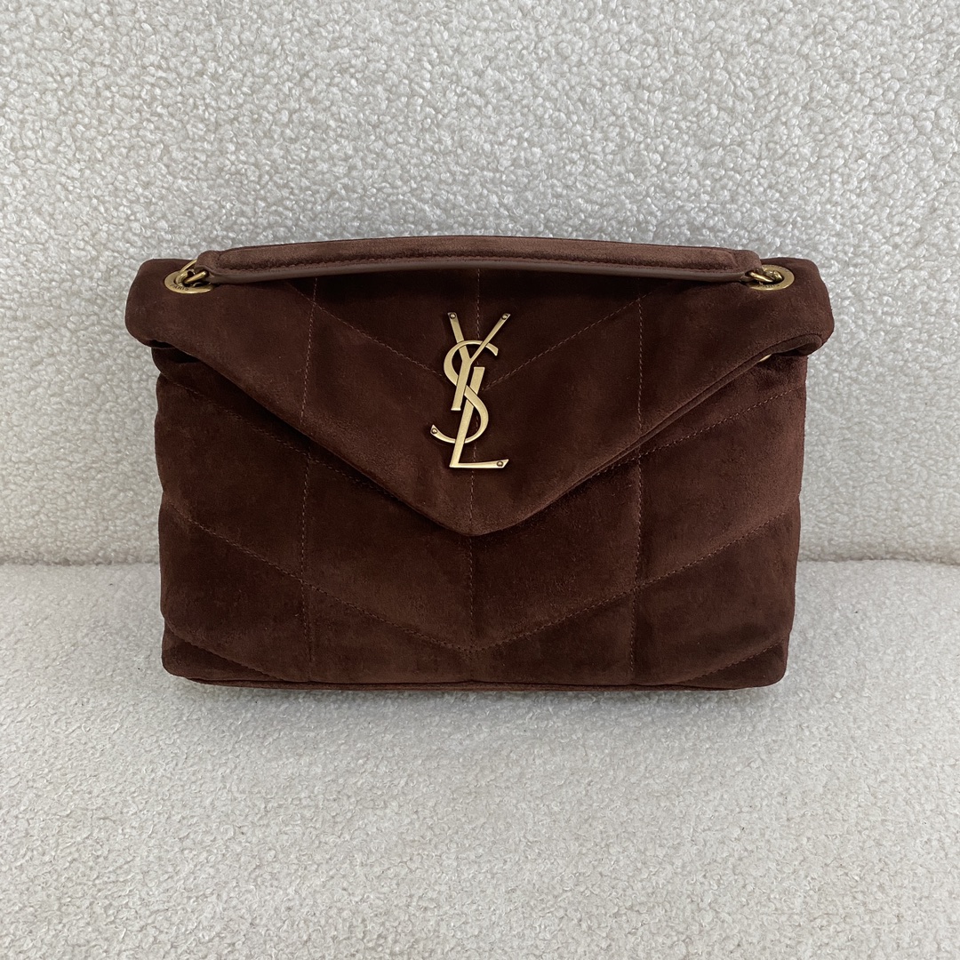 Yves Saint Laurent Taschen Umhängetaschen  & Schultertaschen Gämse Frost Ketten