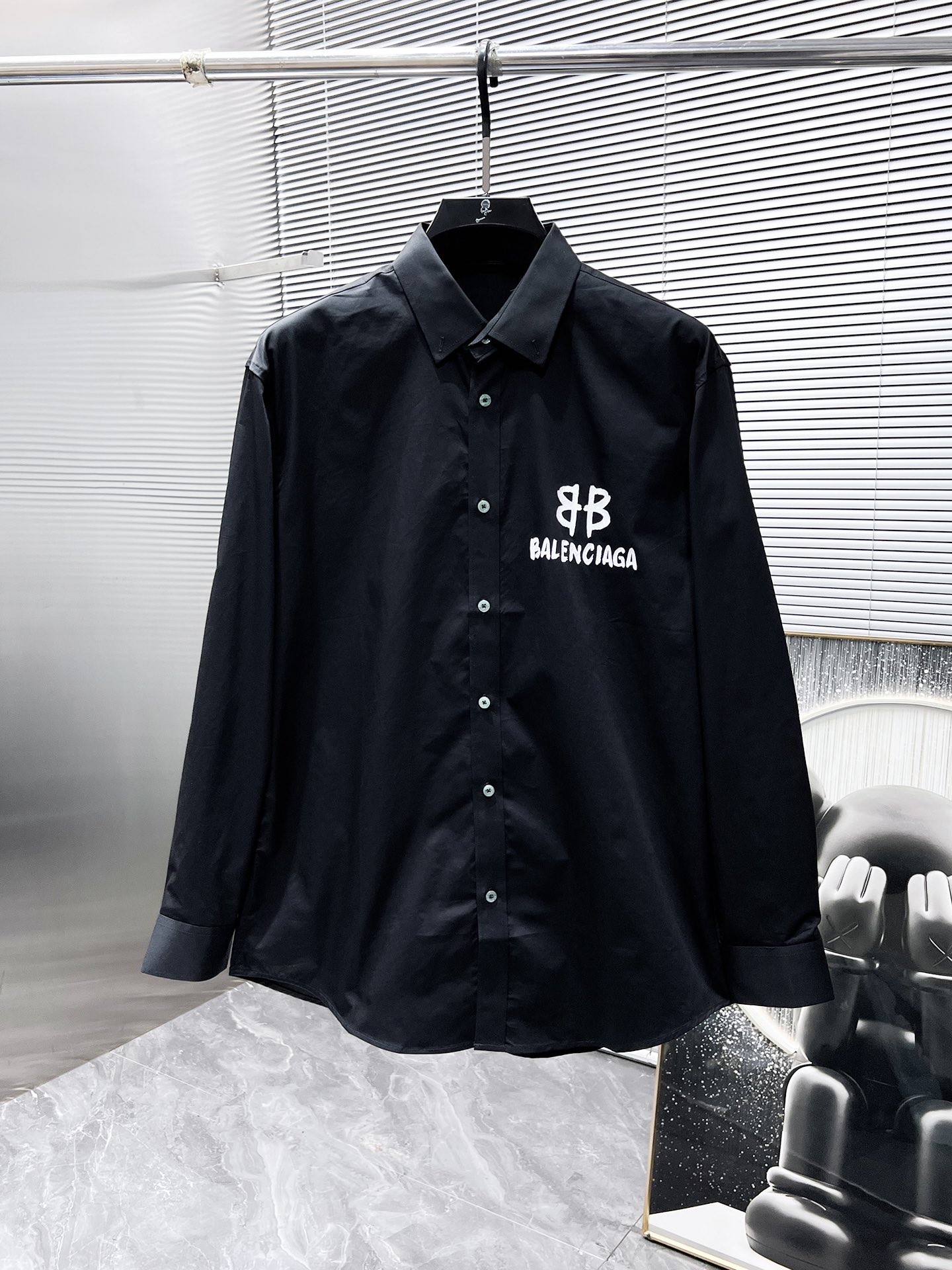 巴黎世家  2025ss新款男士长袖 衬衫 衬衣，高端版本！专柜...