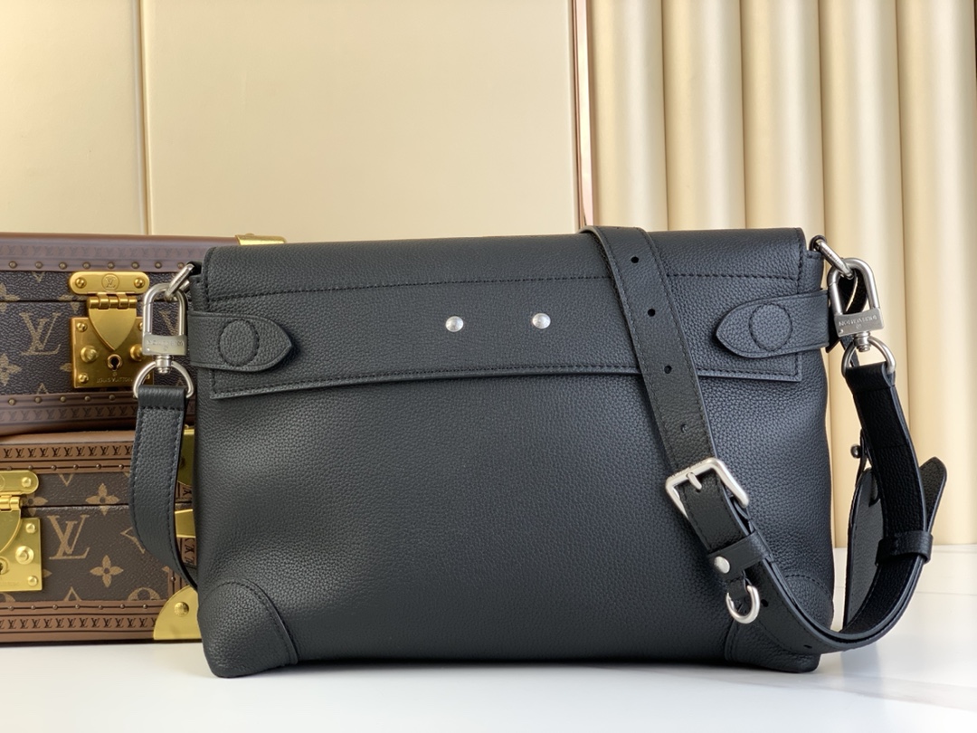 STEAMERCROSSBODY手袋M11607黑色升级版正品级牛皮本款SteamerCrossbody