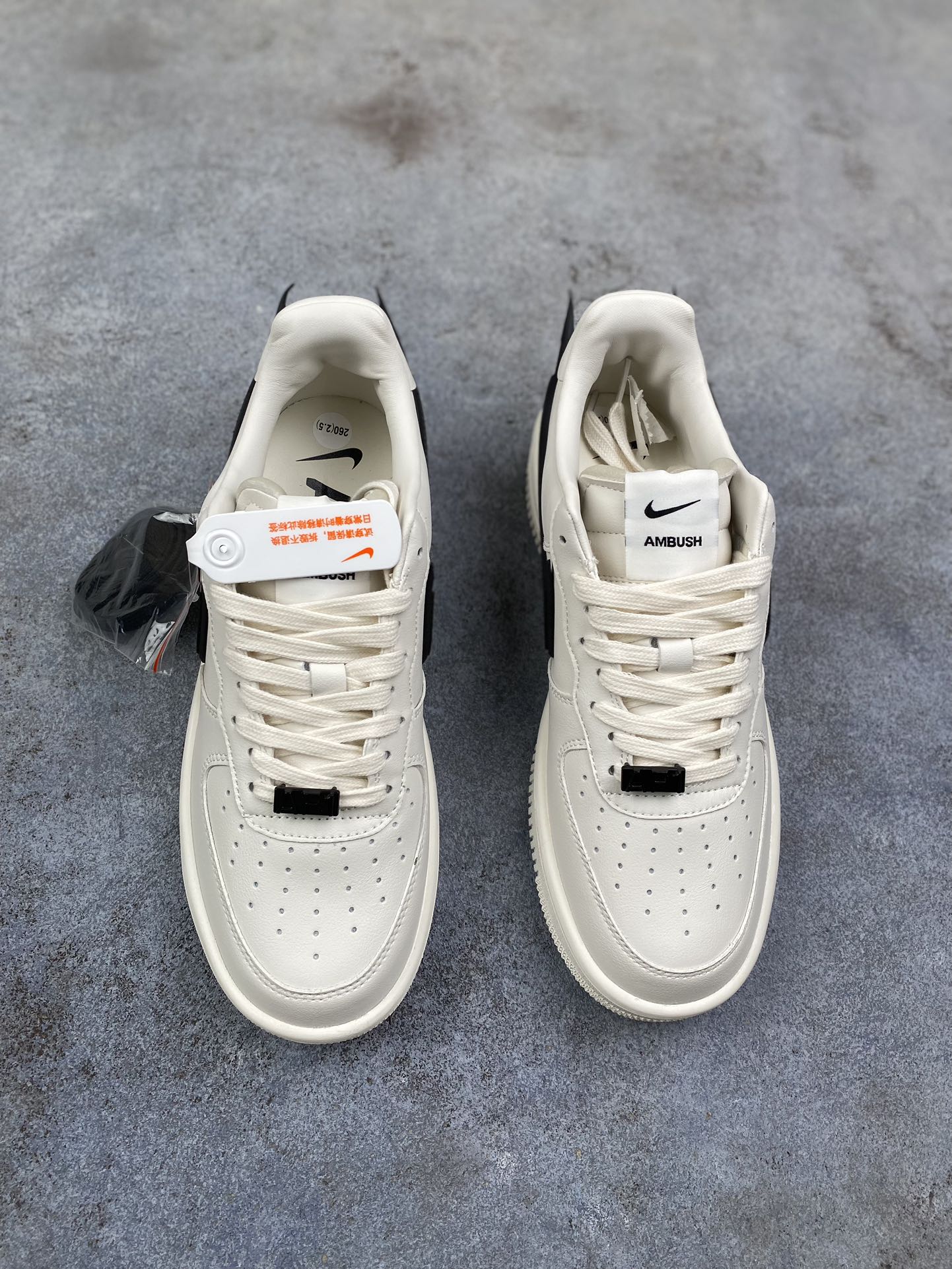 福利特价AMBUSHxNikeAirForce1六色纯原顶级头拼免修36/45工厂血亏全部套现