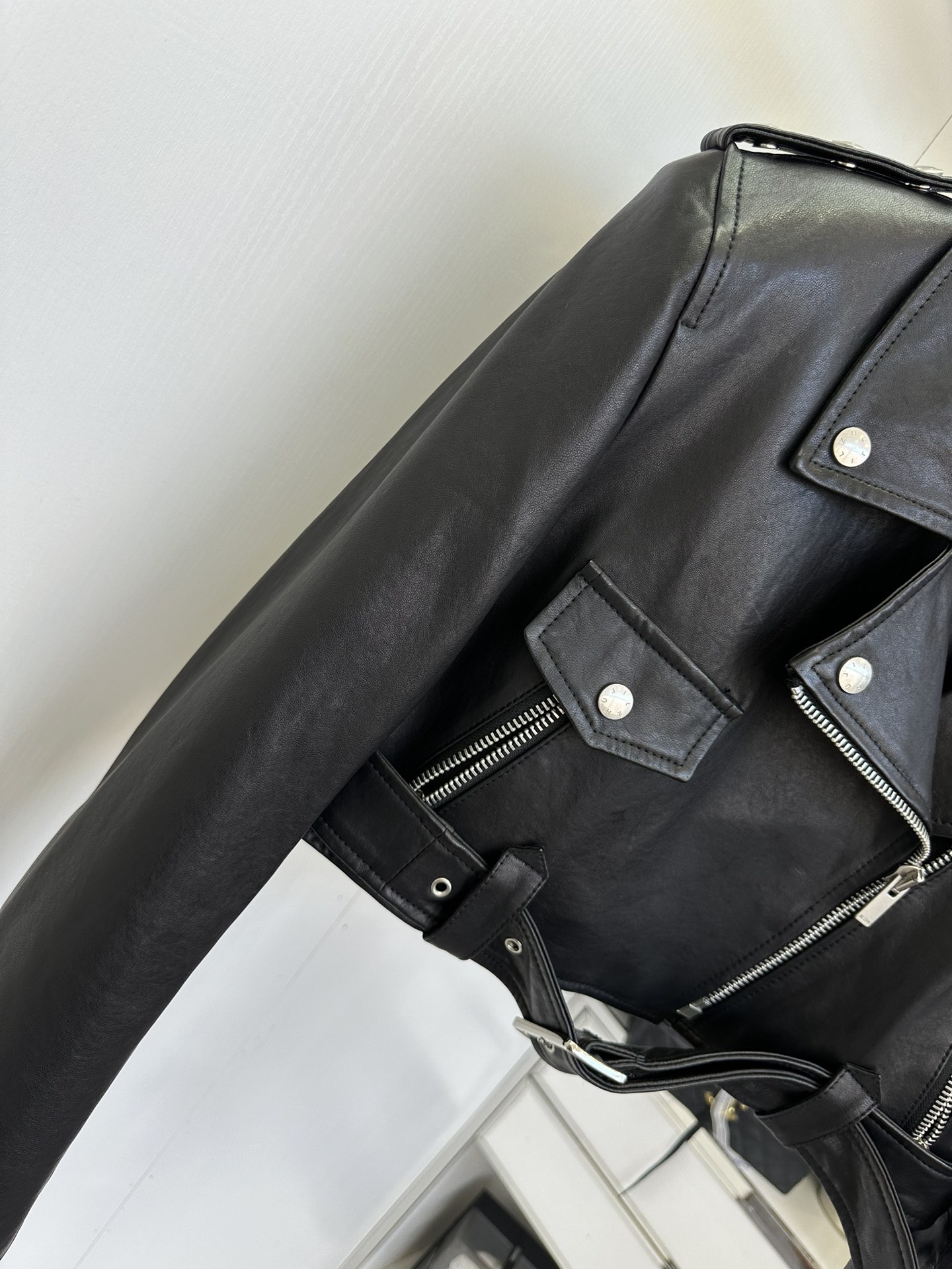 Trendy Female Suit: New Zealand Sheep Hide, Dustproof Bags, Black, Multiple Sizes - 图片 6