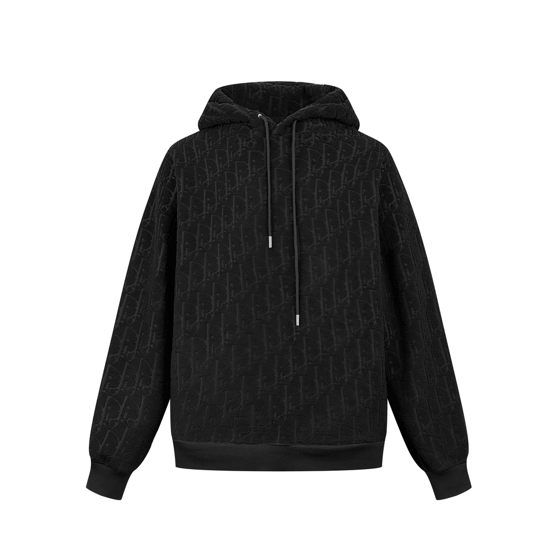 Dior Oblique Toweling Sweatshirt Hoodie Pullover - Soft, Comfortable & Stylish 2 i1725459327 775 0