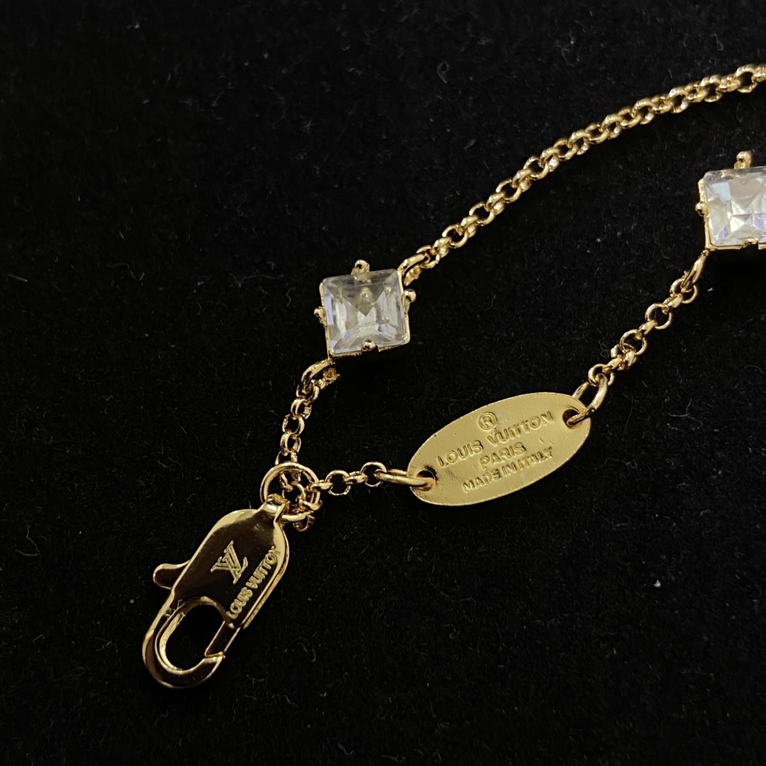 Louis Vuitton Double-Strand Monogram Bracelet (Includes full set - Comprehensive 2
