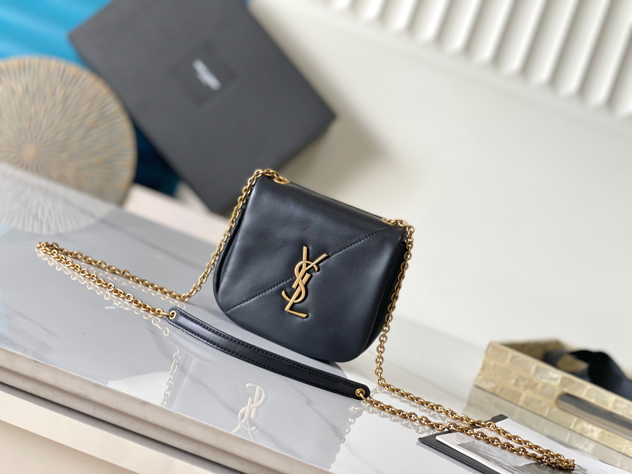 YSL Jamie 4.3 mini 羊皮 链条包