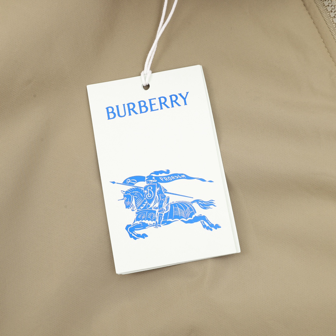 Burberry/巴宝莉 刺绣字母徽标夹克外套