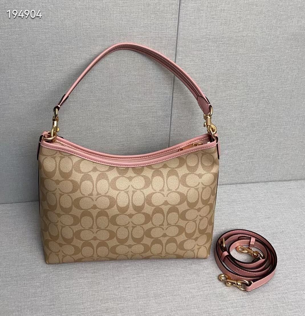 Coach Coach蔻驰最新款Laurel CU393 系列 XObsered限量款花朵蝴蝶印花非常漂亮 顶部带拉链