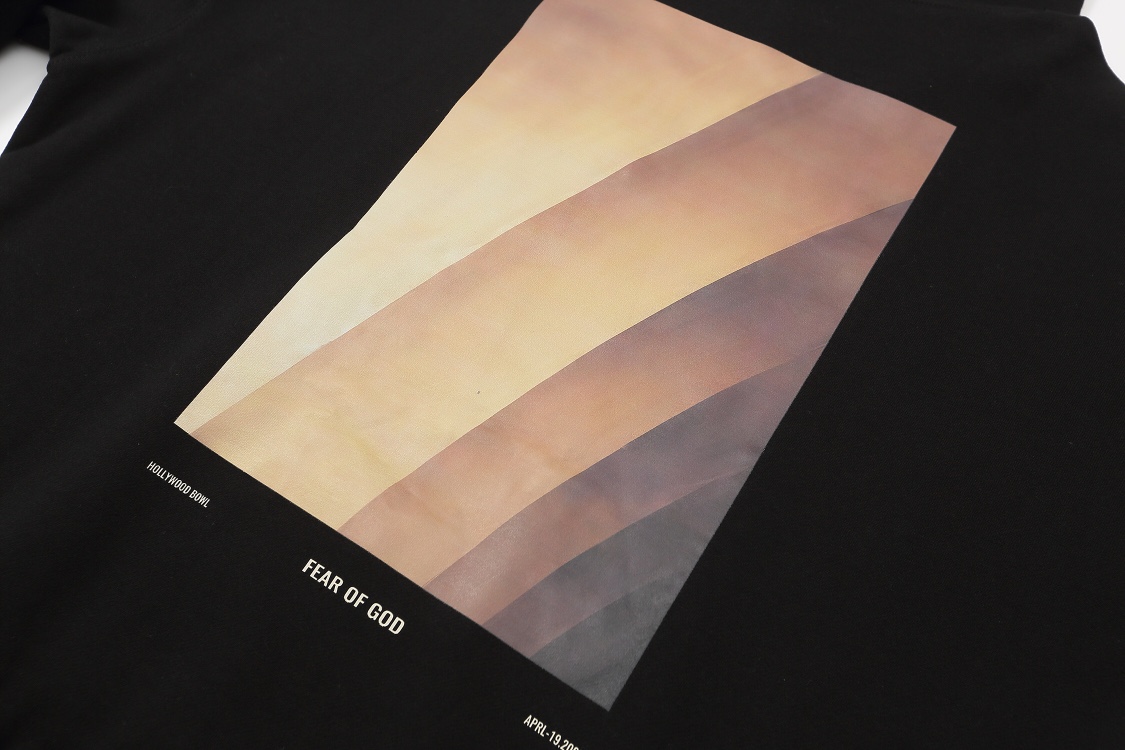 New Hooded Hoodie with Three Coats of Sand Dunes – NCP LM831# – Black/White, Sizes S-XL - 图片 6