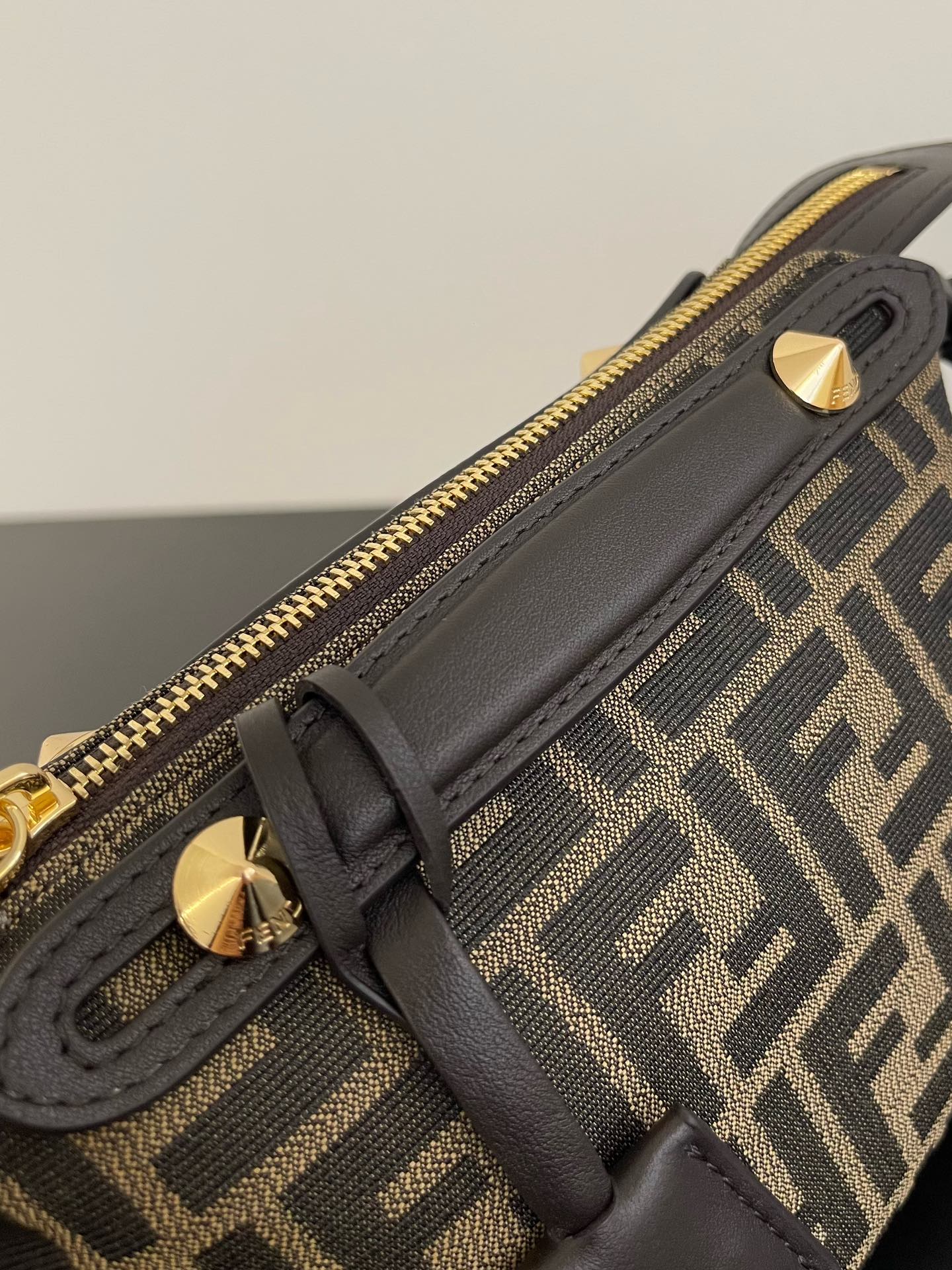 Fendi By The Way Mini Boston Bag with FF Jacquard Motif 4 i1725605072 2363 0