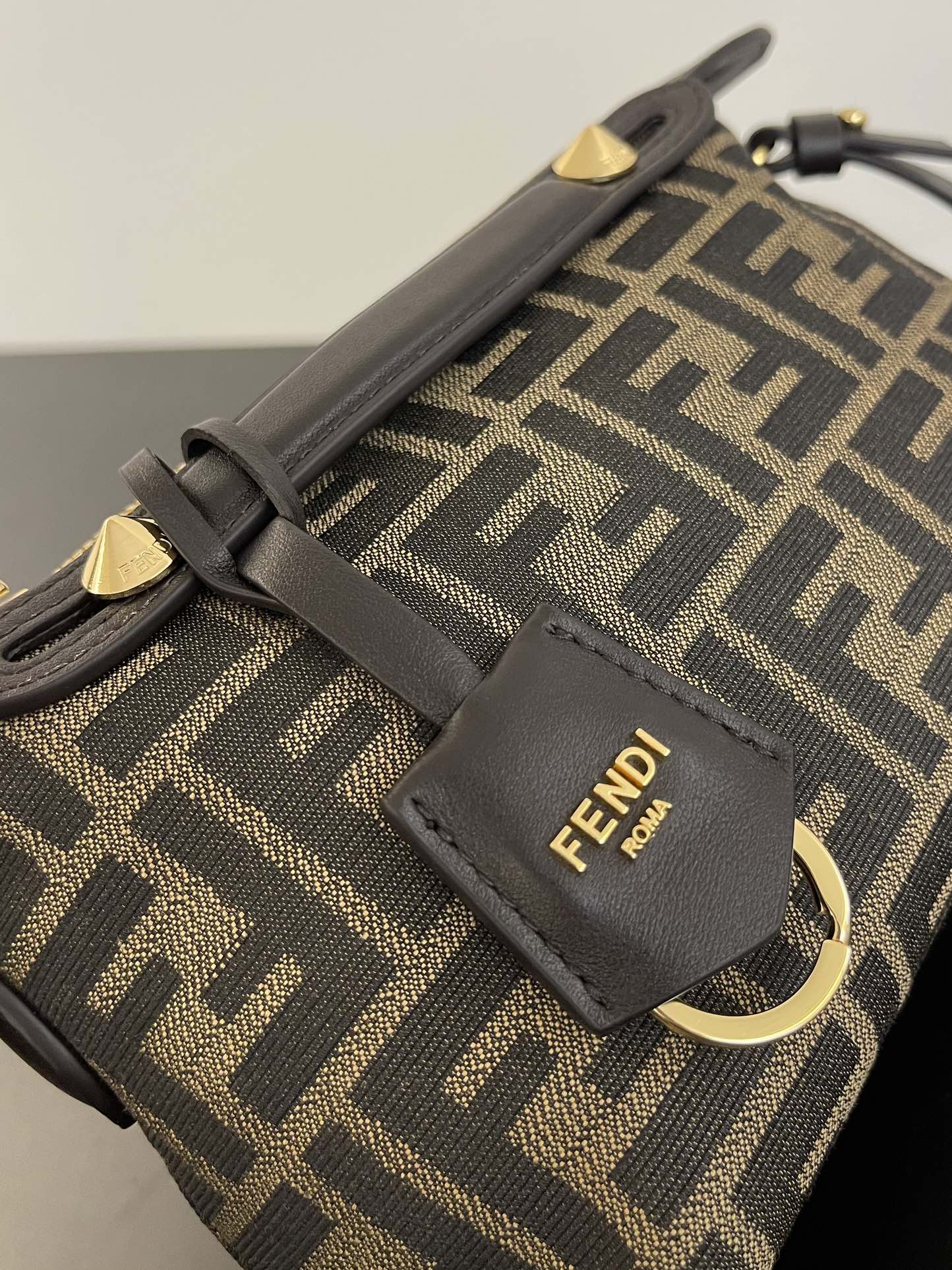 Fendi By The Way Mini Boston Bag with FF Jacquard Motif 5 i1725605072 832 2