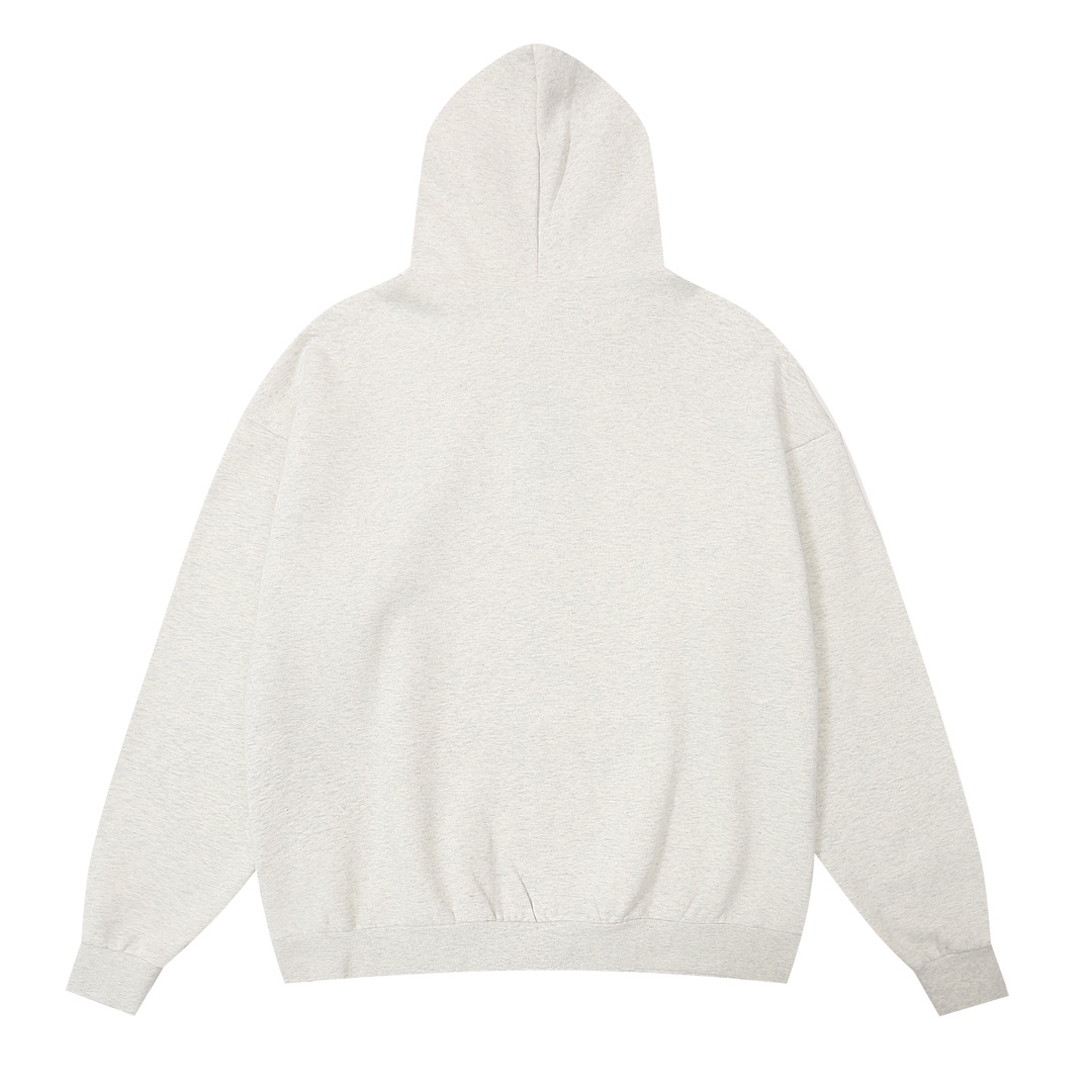 Fear of God Hoodie New Deliveries: NCP LM841# Black/Light Gray, Sizes S-XL. - 图片 3