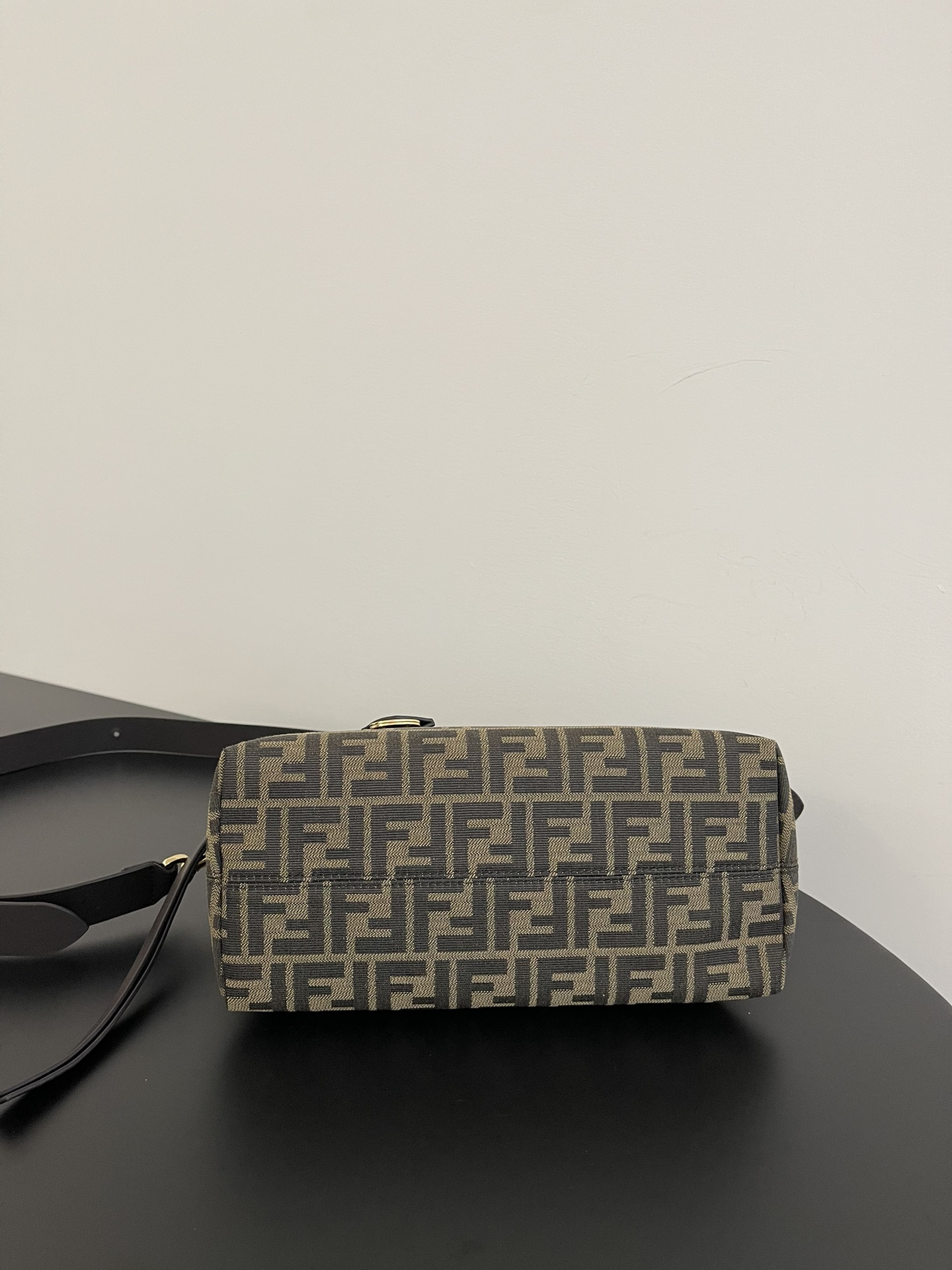 Fendi By The Way Mini Boston Bag with FF Motif and Adjustable Shoulder Strap 8 i1725606818 3242 0