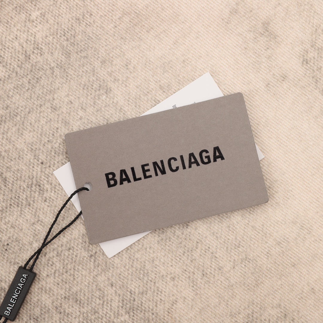 balenciaga/巴黎世家 水洗宽松阔腿牛仔裤