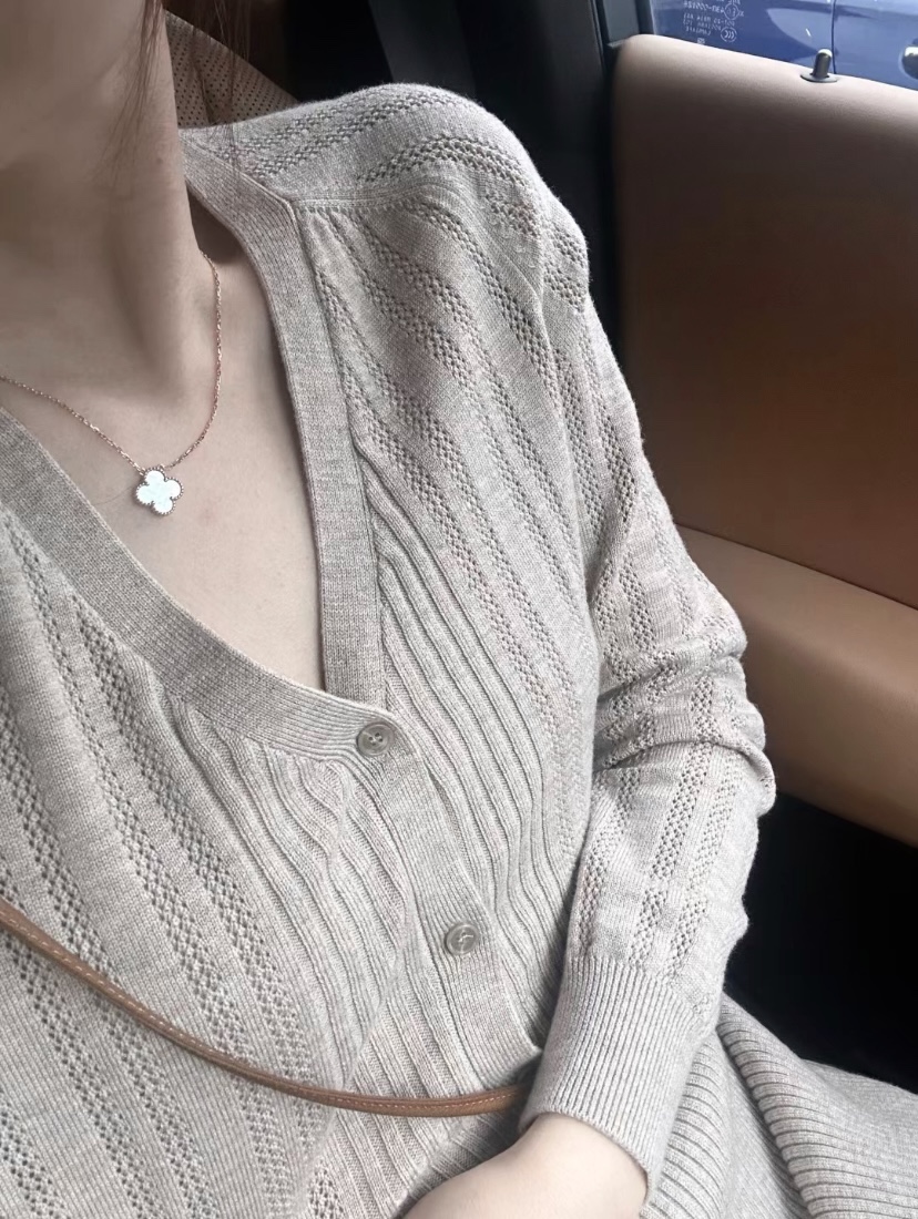 Van Cleef & Arpels 高版本vca白贝玫瑰金色系列