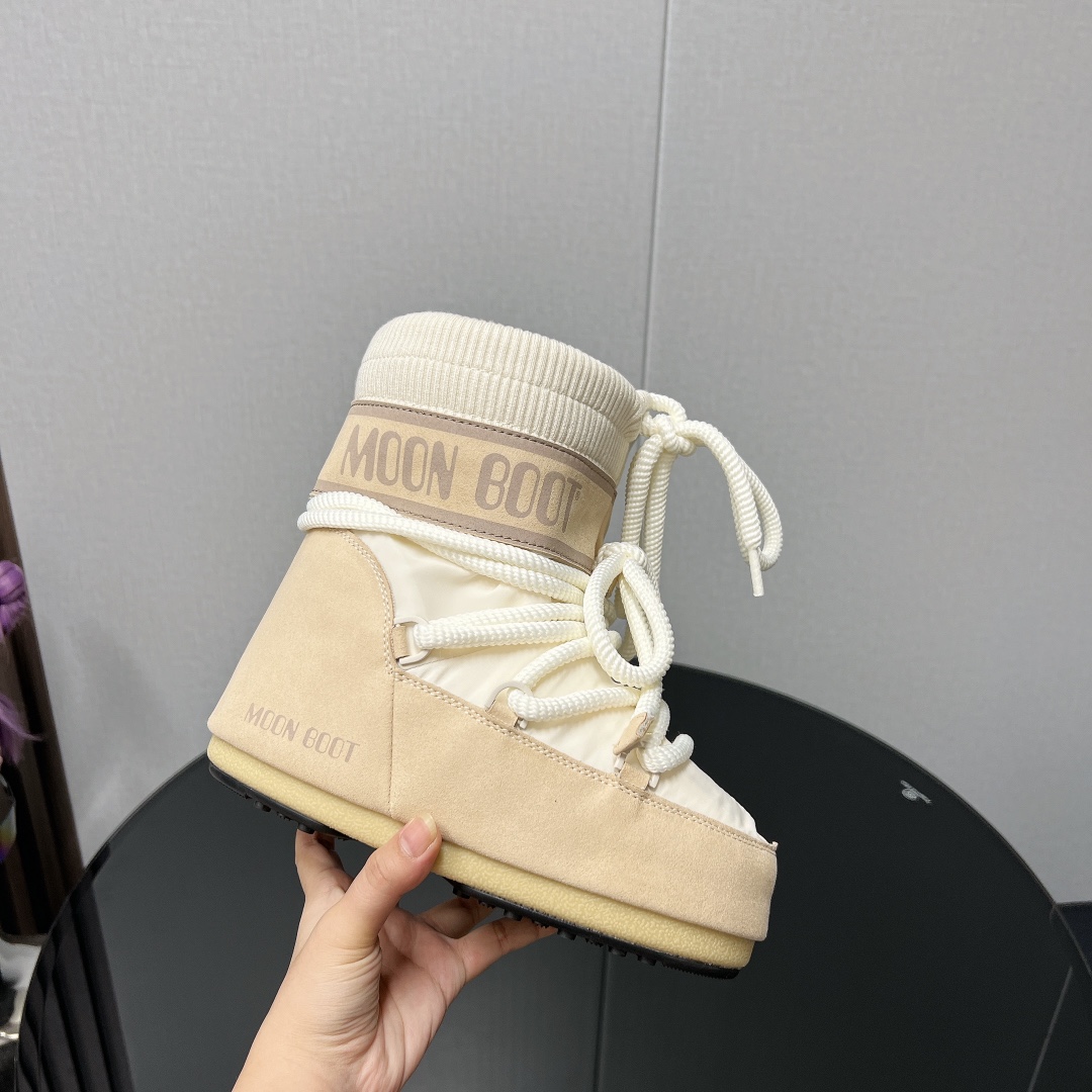 G178Moon Boot/ 最新vs秋冬最新款雪地靴系丑萌毛毛雪地靴  忘了UGG吧，时髦人都在穿Moon Boot雪