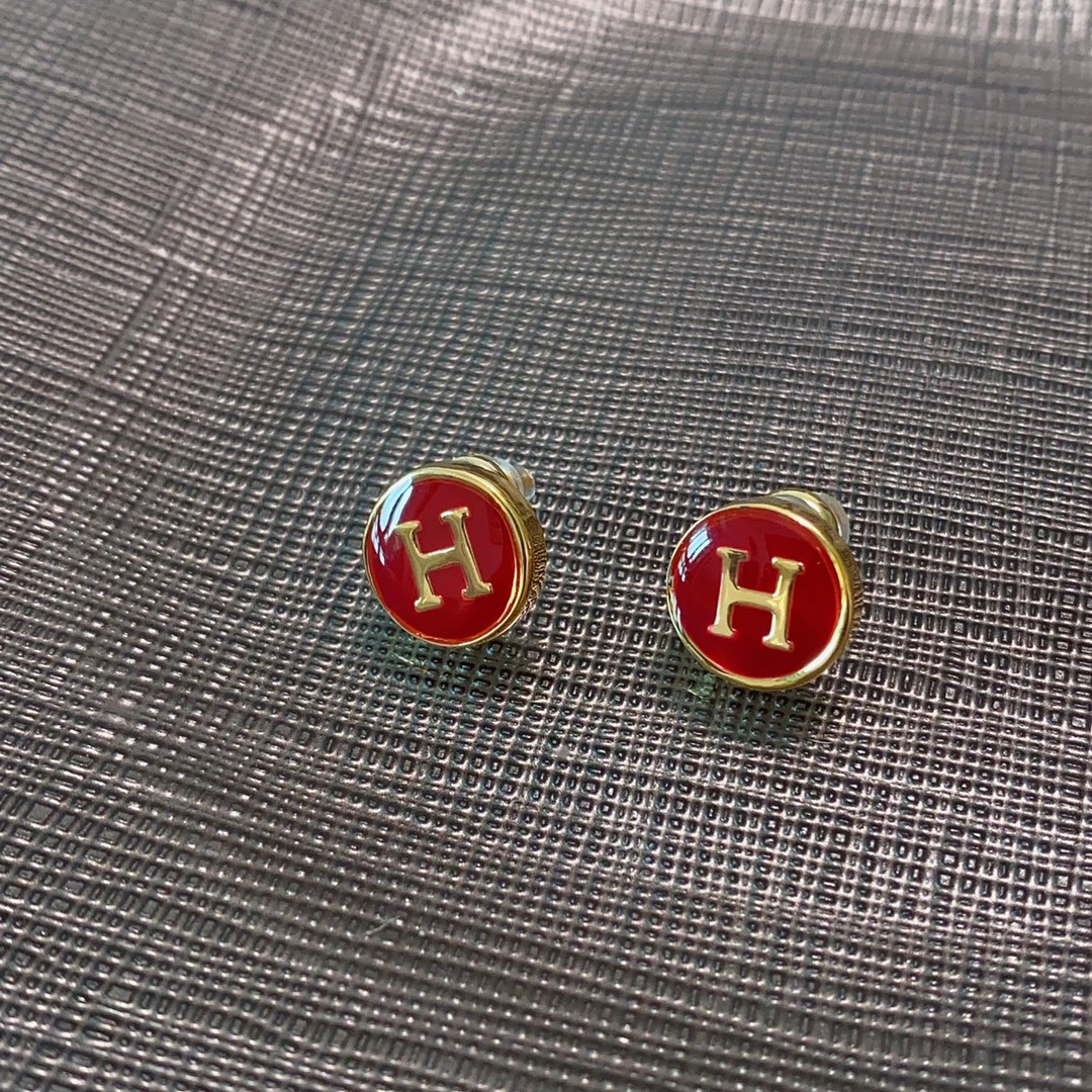 Hermès luxury earrings 7