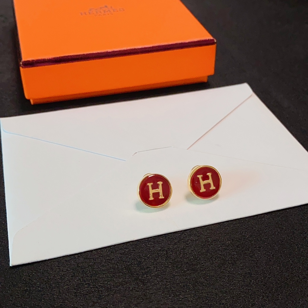 Hermès luxury earrings 6