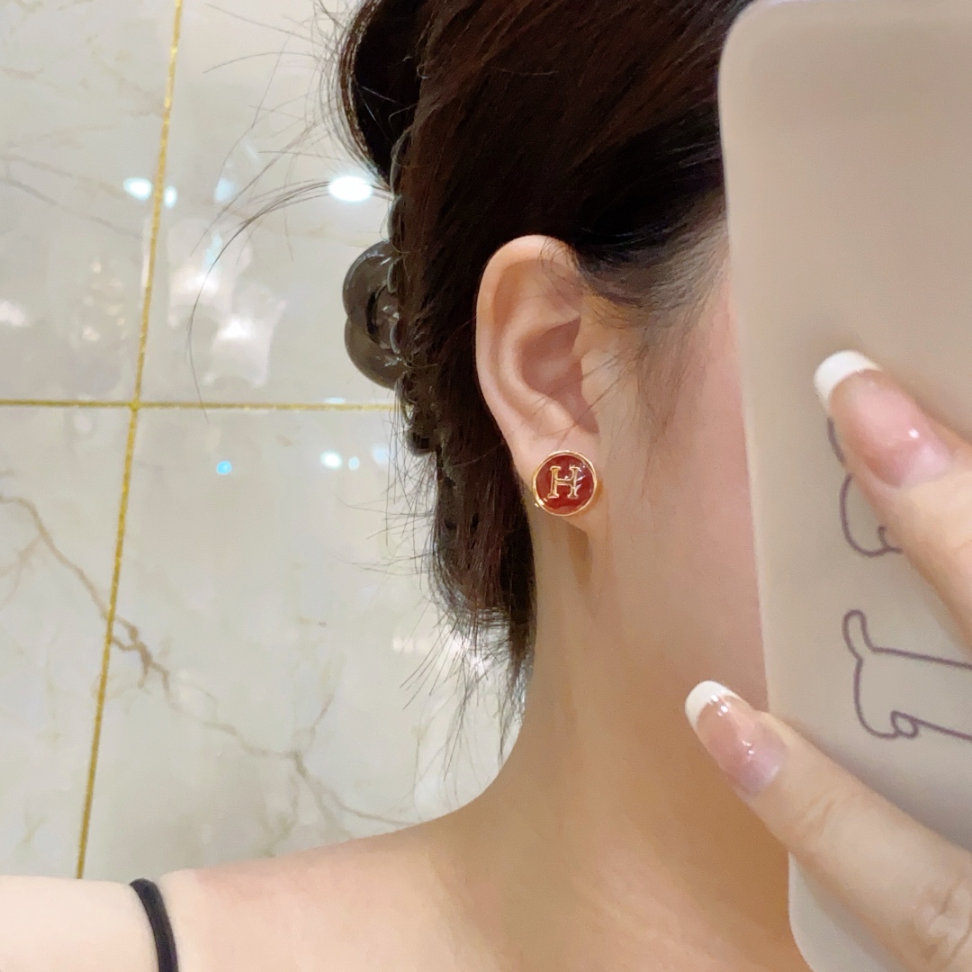 Hermès luxury earrings 2