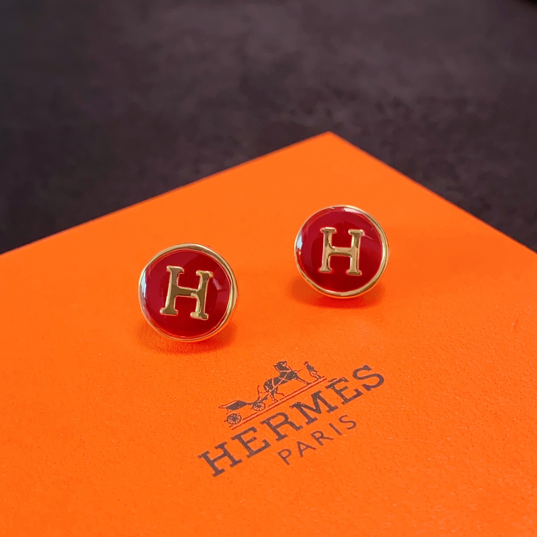 Hermès luxury earrings 9