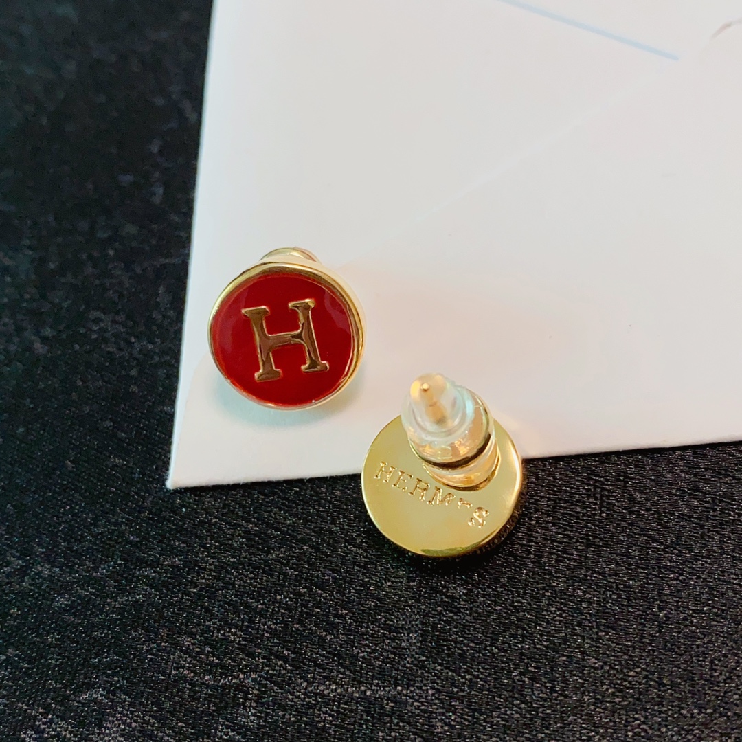 Hermès luxury earrings 5
