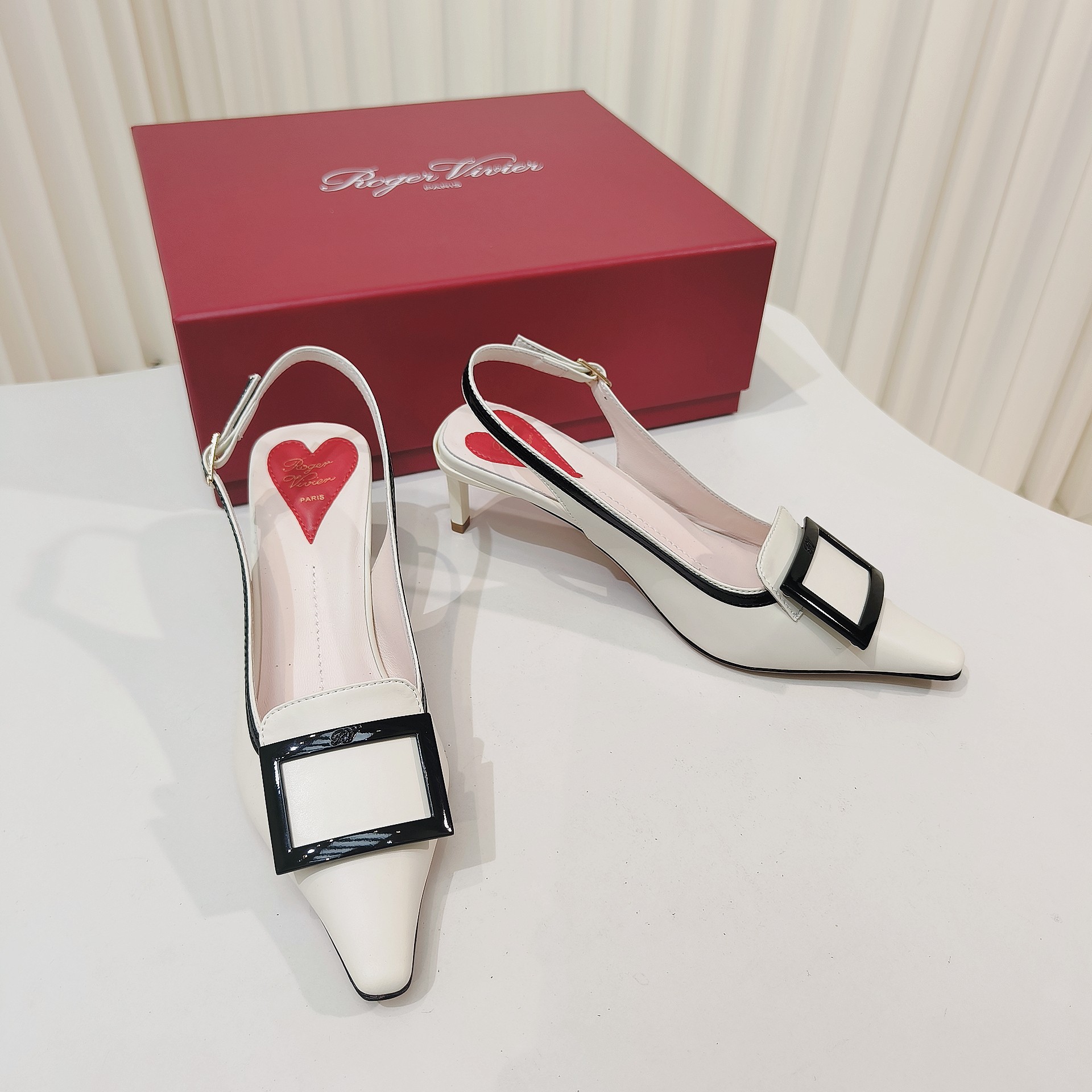 罗杰·维维亚 Roger Vivier 经典高奢皮鞋鞋履高跟鞋 #BDA766CF 5