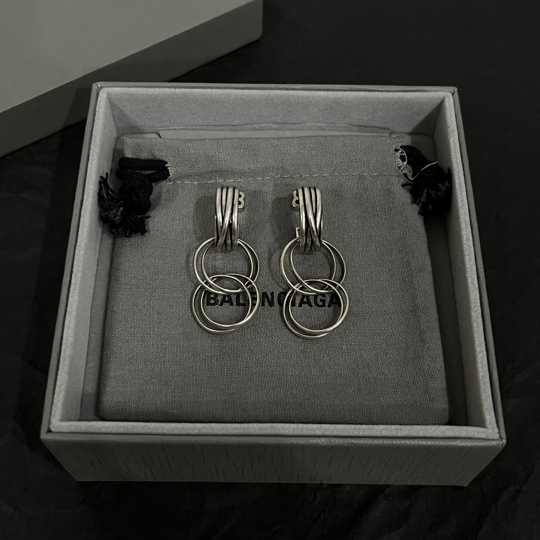 巴黎世家 Balenciaga 高定典藏传世高定珠宝耳环项链戒指首饰 #05EAF669 2
