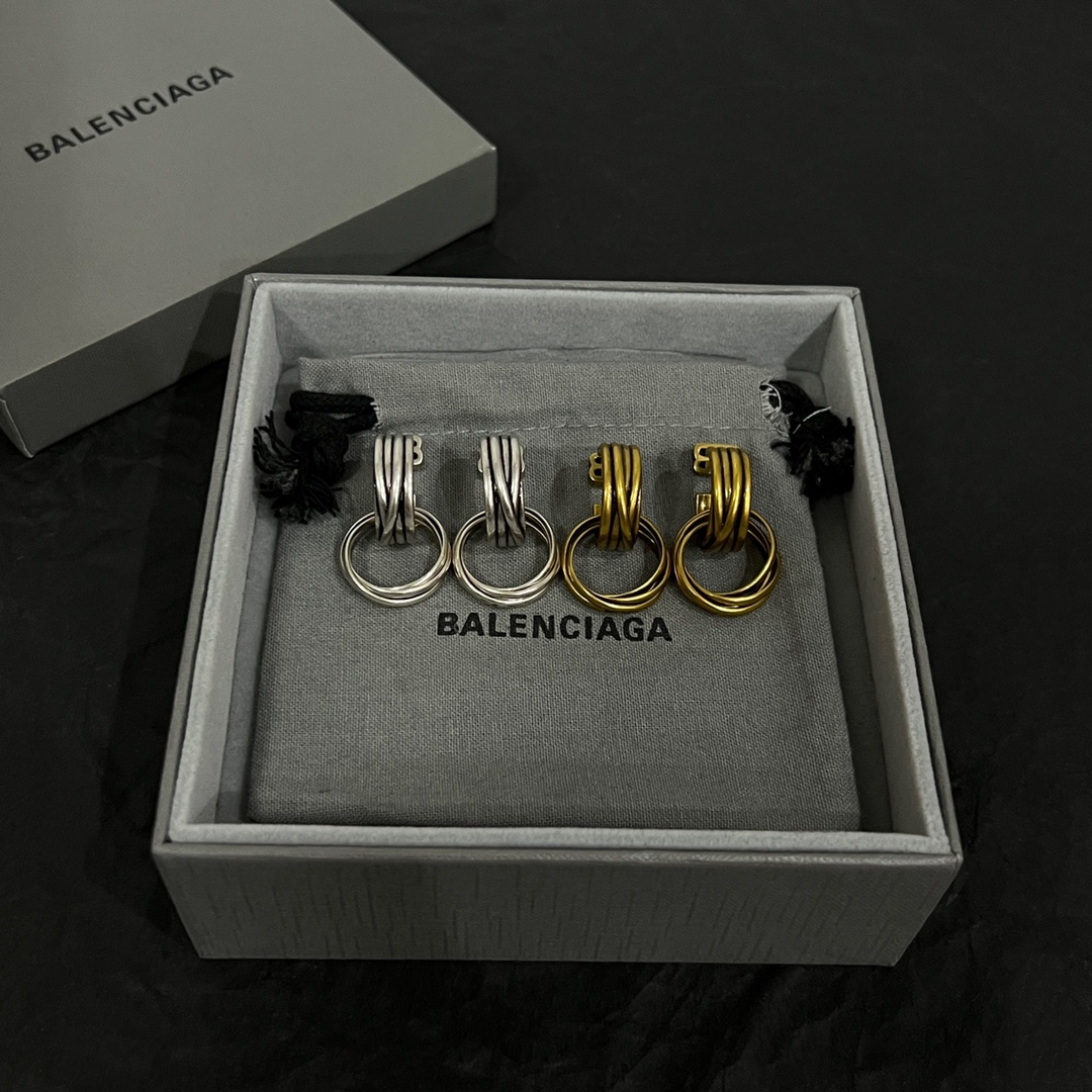 巴黎世家 Balenciaga 高定典藏传世高定珠宝耳环项链戒指首饰 #2ED9D473 3