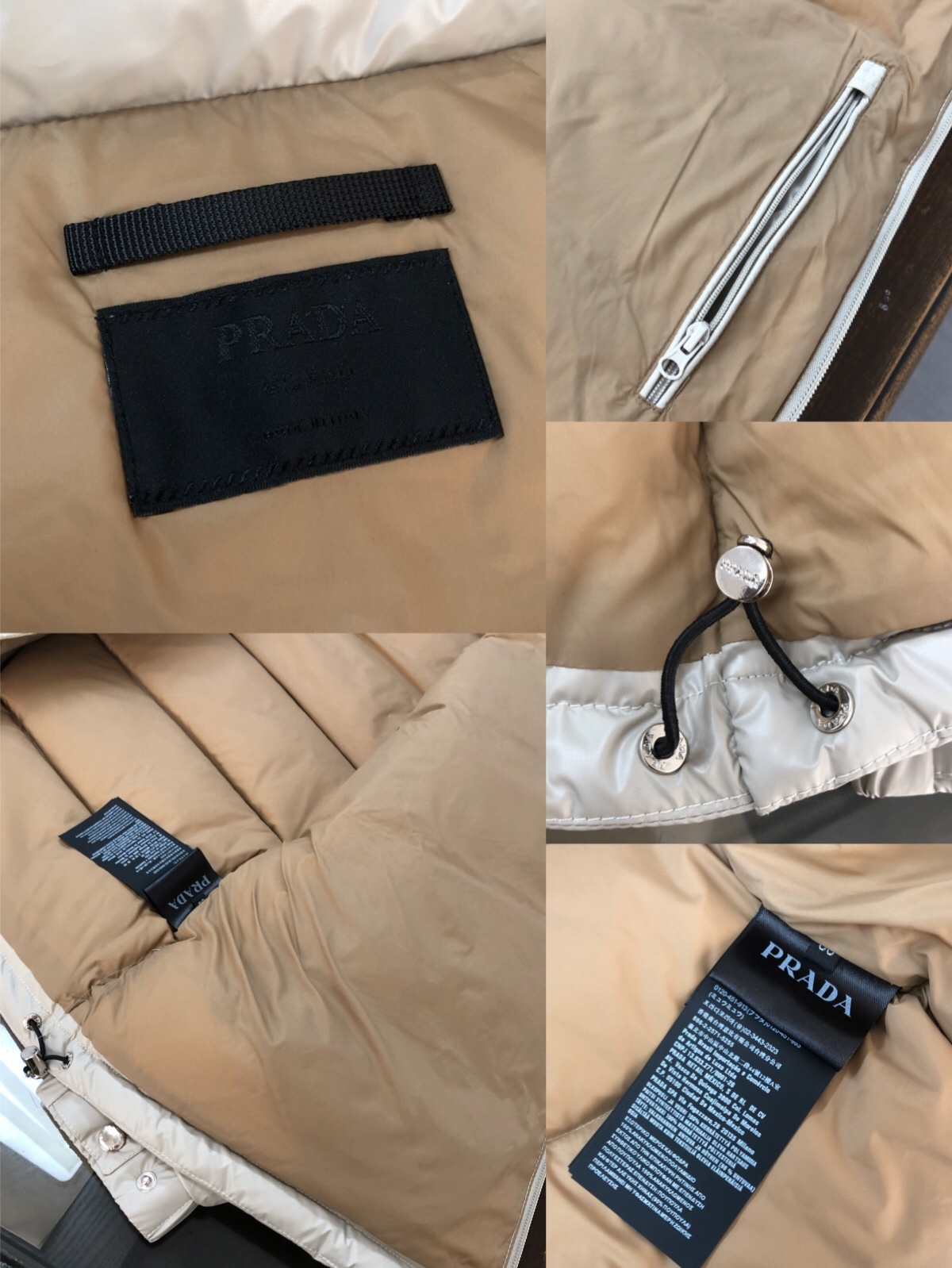 🔥PRADA 普拉达 2025秋冬最新款亮面羽绒服!前胸口袋饰有品牌独特△三角金属铁标徽章😎甄选客供10