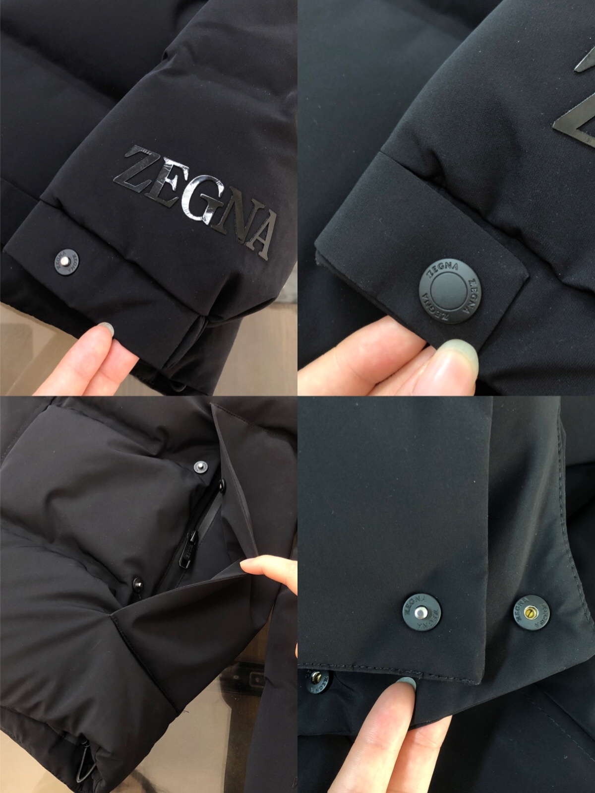🔥ZEGNA 杰尼亚 2025秋冬最新连帽款男士羽绒服 面包服(帽子🉑拆卸)完美质感 ,对于品质想必大家