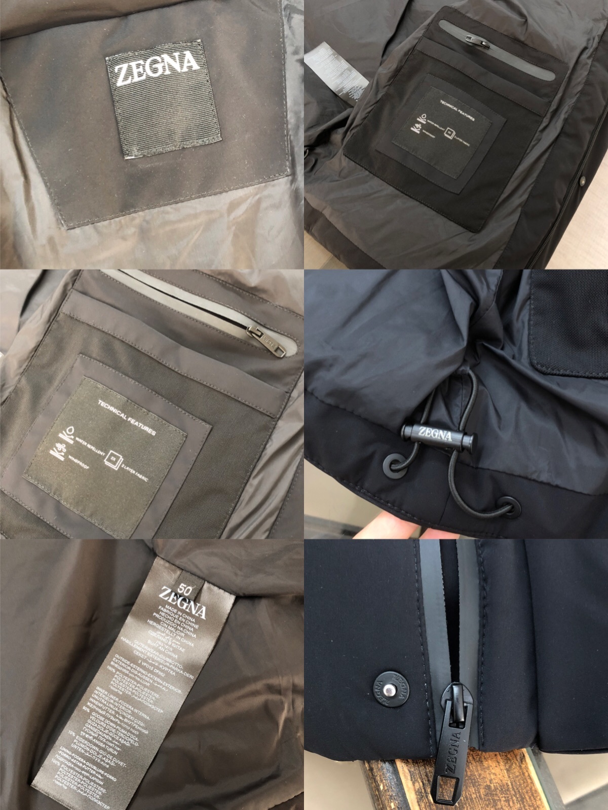🔥ZEGNA 杰尼亚 2025秋冬最新连帽款男士羽绒服 面包服(帽子🉑拆卸)完美质感 ,对于品质想必大家