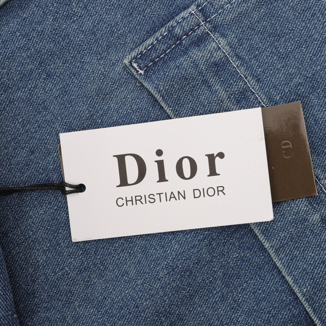 DIOR/迪奥 贴布徽标牛仔衬衫外套