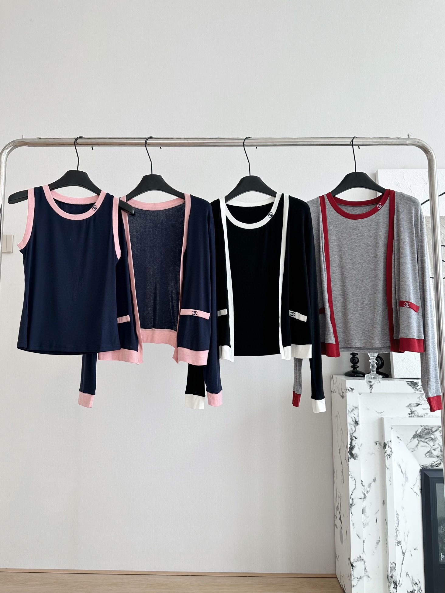 2024 High Quality Women’s Clothes: Comfortable, Durable, Stylish – Black, Gray, Blue - 图片 1