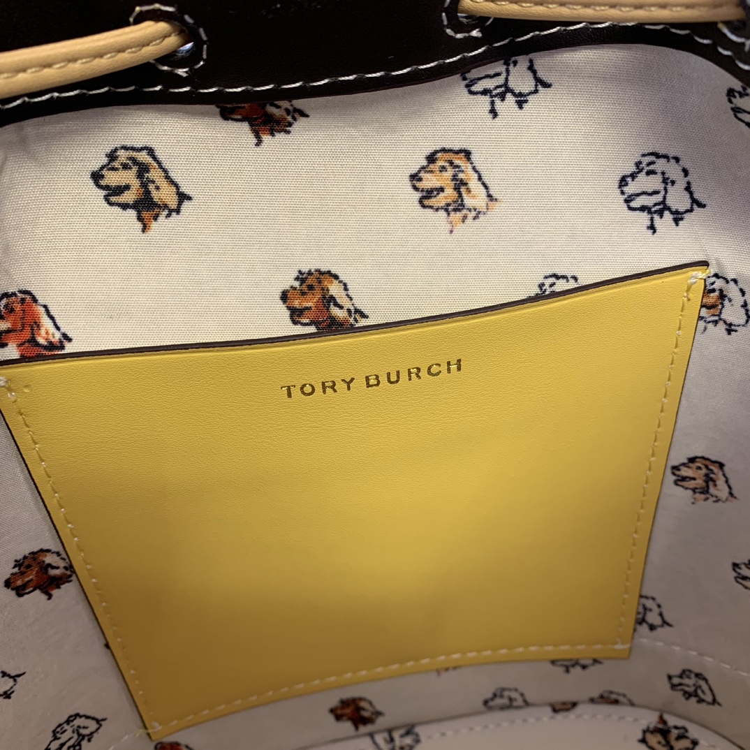 Tory Burch ～最新款拼色水桶