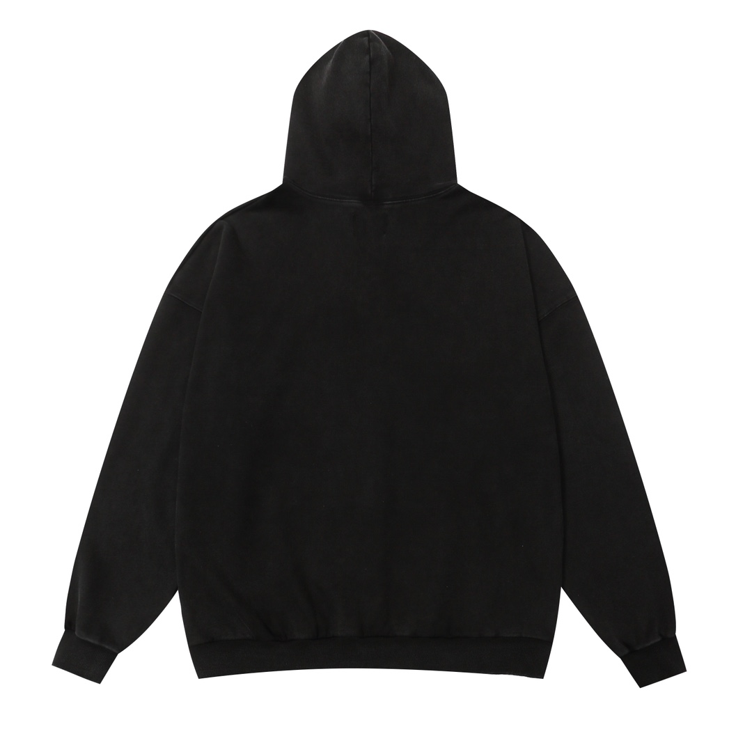 Fear of God Statue of Liberty Fog High Street Fashion Essentials in Water Washing Black - 图片 2
