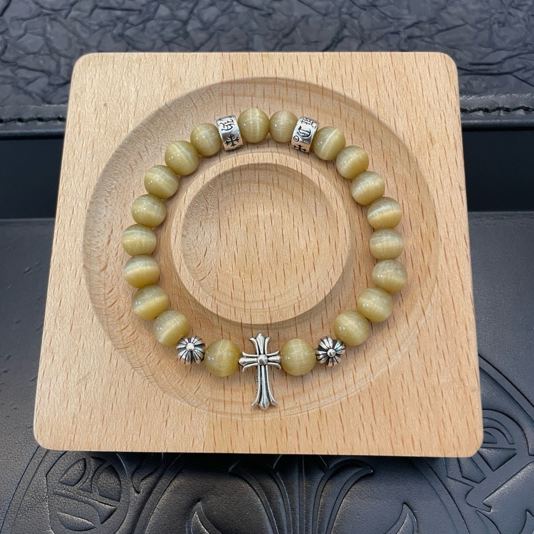 Chrome Hearts Vintage Multi-Element Citrine Beaded Bracelet - Comprehensive 2