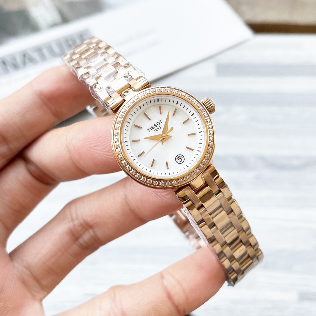 “Skyshow Elegance Series: White Gold Watch Chain with Precision Technology” - 图片 4