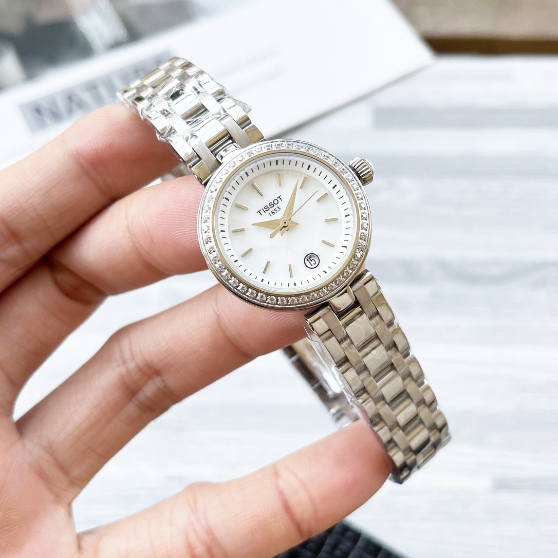 “Skyshow Elegance Series: White Gold Watch Chain with Precision Technology” - 图片 6