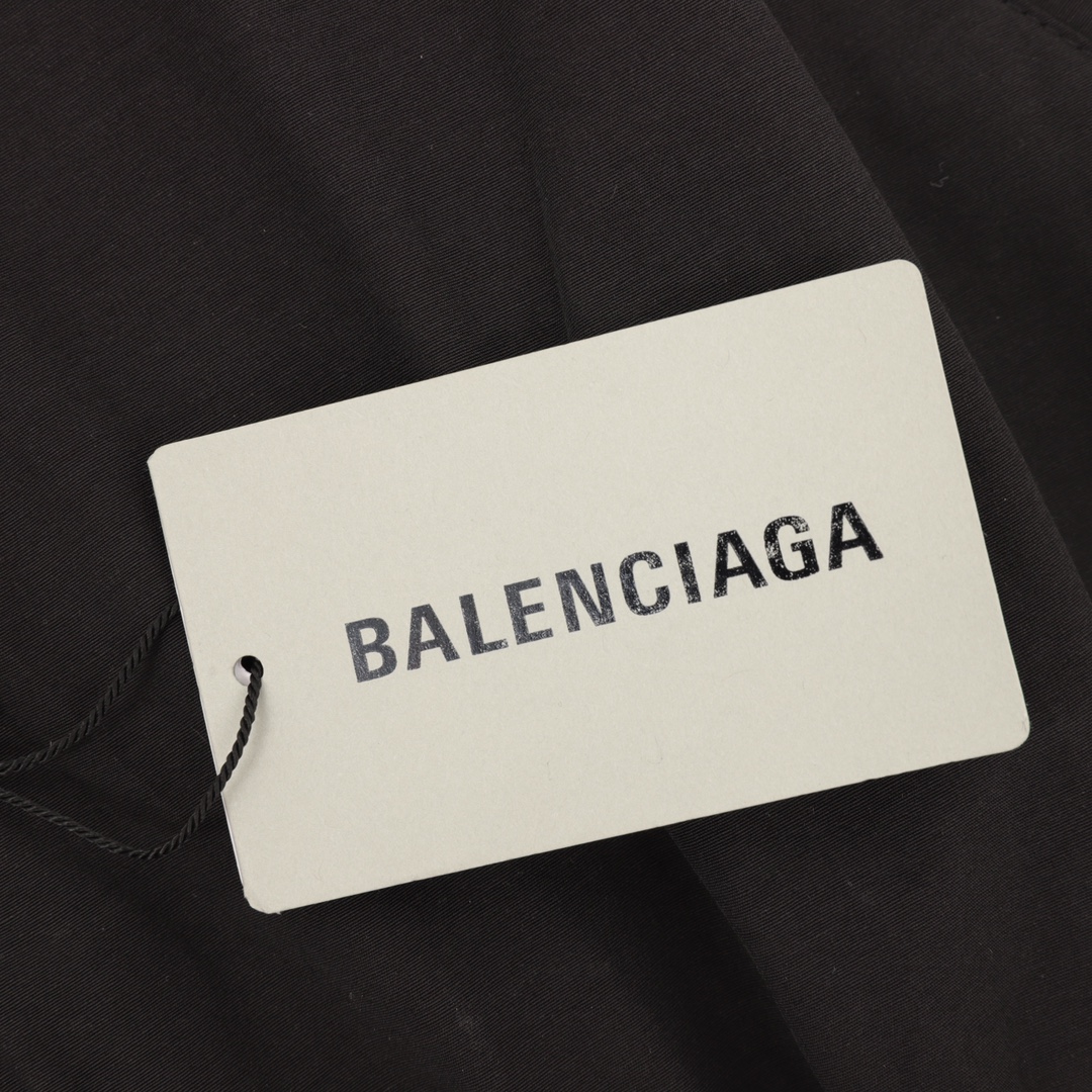 balenciaga/巴黎世家 胶带印花冲锋衣夹克