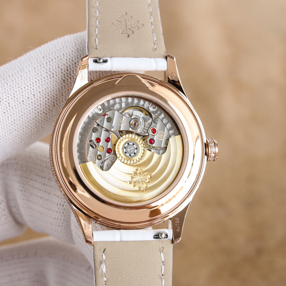 Luxurious 4140 Half-Drill Watch with Innovative Annual Calendar Display - 图片 8