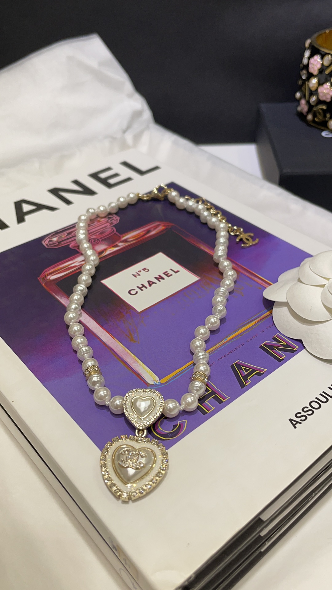 Chanel Haute Couture Haute Couture Fine Jewelry Necklace Bracelet Ring 8