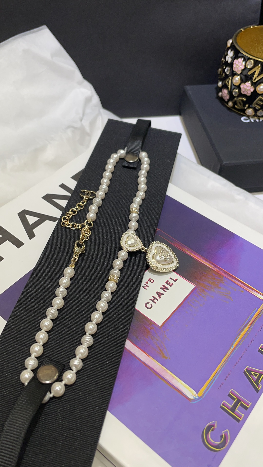 Chanel Haute Couture Haute Couture Fine Jewelry Necklace Bracelet Ring 6