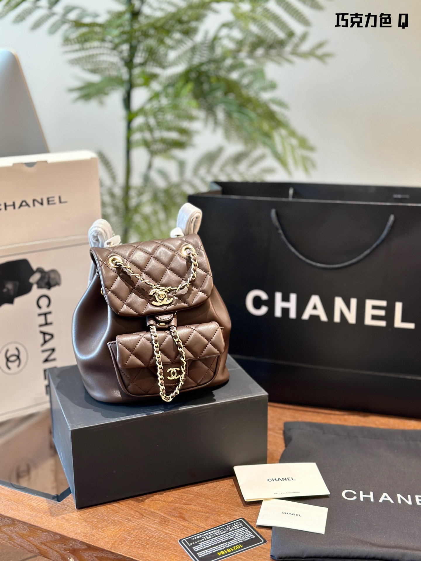 Chanel Duma Bags Backpack Calfskin Cowhide