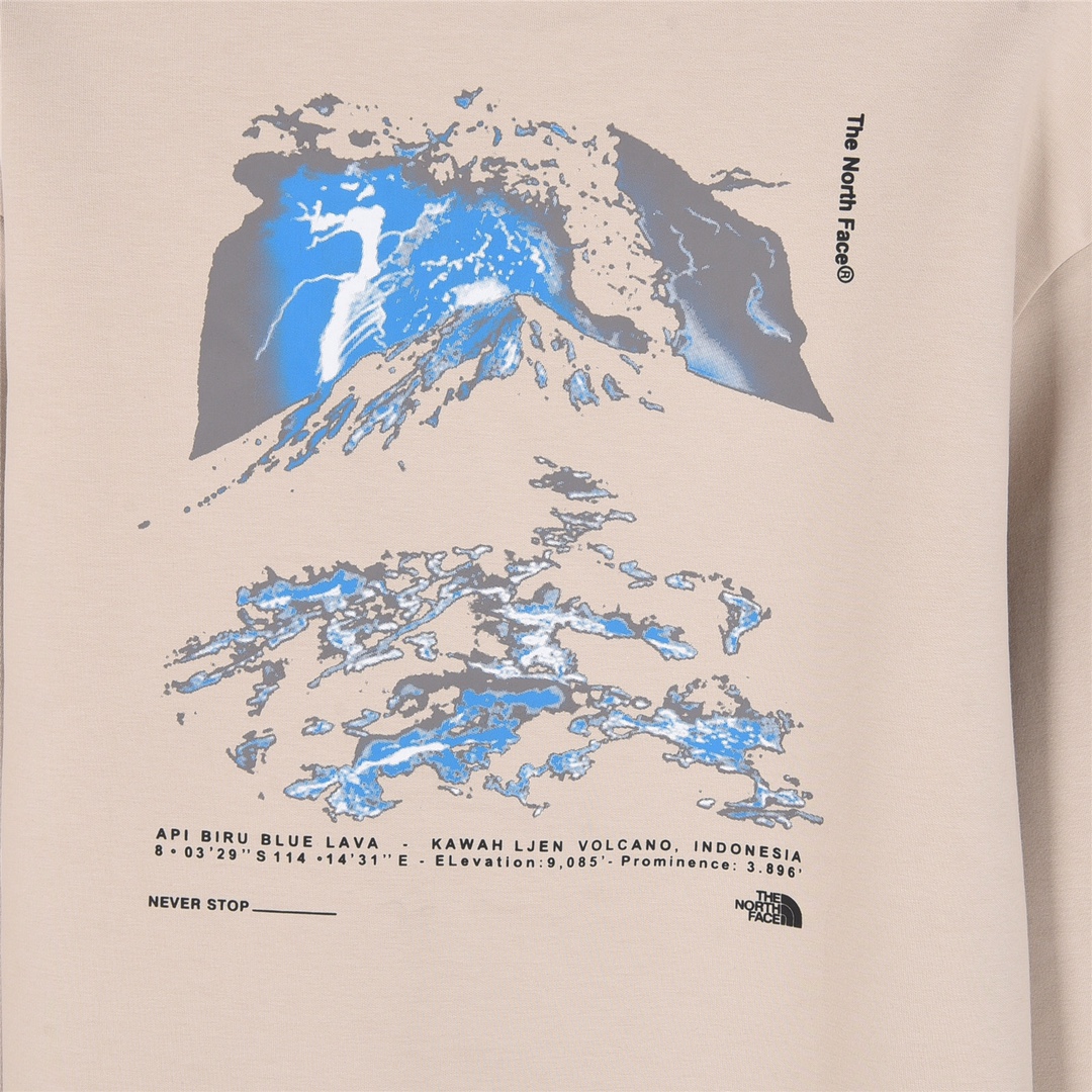 The North Face/北面 24Fw 高品质套头空气棉卫衣 简约时尚运动健身针织套头衫