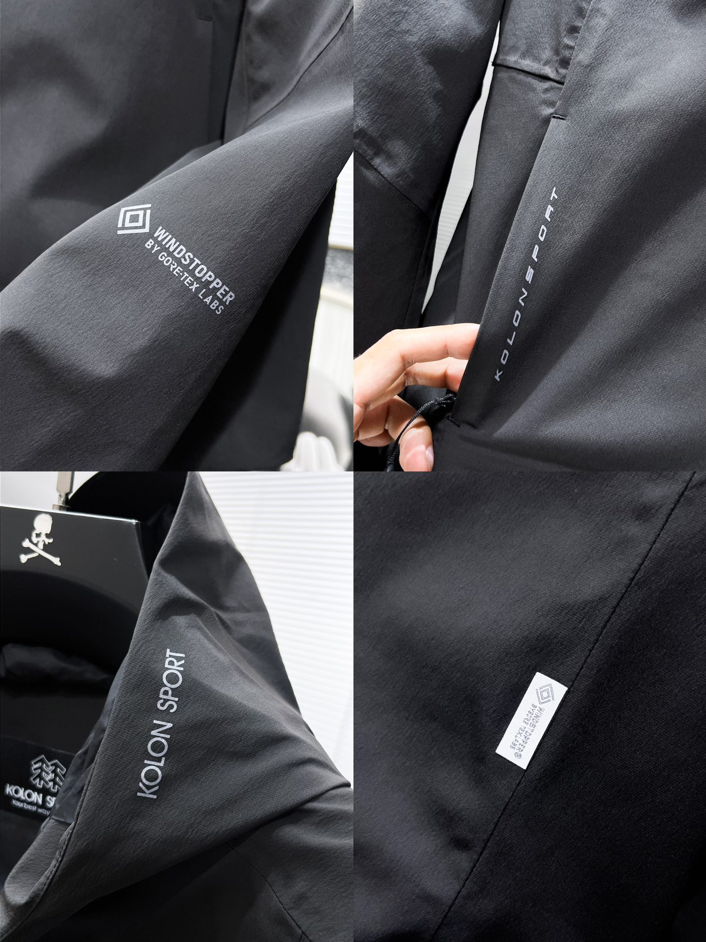 P310  可隆  kolon  2025新品抓绒软壳夹克外套，时尚帅气，简约百搭款，胸前精致刺绣图案logo，定制原版面料，不仅挺括，保持潮流的廓形，又穿着舒适，纱织更细腻，码数M-XXL  175.140穿M