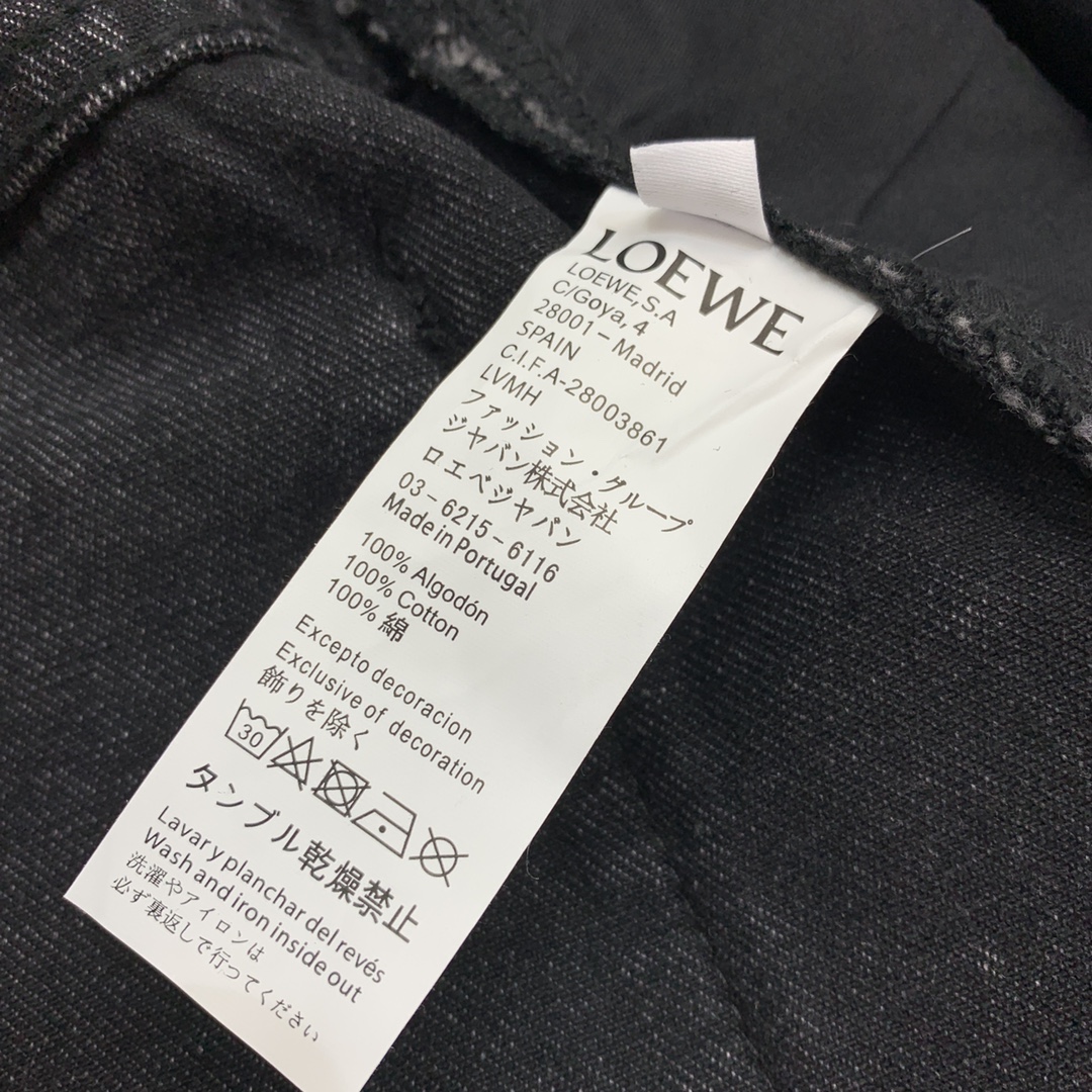 Loewe Embroidered Logo Straight Leg Jeans - Fashionable & Versatile 10 i1726260913 6021 8